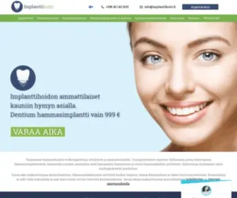 Implanttihoito.fi(Implanttihoito) Screenshot
