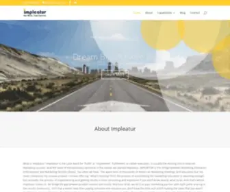 Impleatur.com(Impleatur) Screenshot