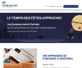 Impmiracle.com(Imprimerie) Screenshot