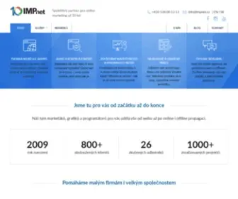 Impnet.cz(Spolehlivý partner pro web & online marketing v Brně) Screenshot