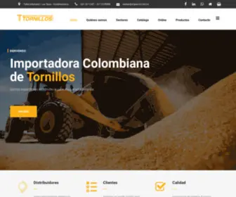 Imporcol.com.co(Importadora Colombiana de Tornillos) Screenshot