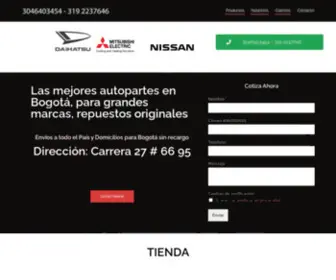 Imporepuestosjc.com(Repuestos Toyota) Screenshot