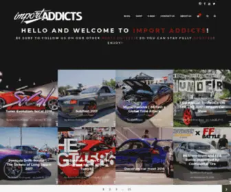 Import-Addicts.com(Our automotive blog) Screenshot