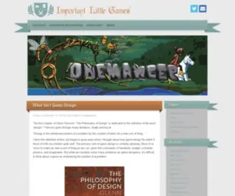 Importantlittlegames.com(Important Little Games) Screenshot