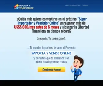 Importayvendeonline.com(Premium domain) Screenshot