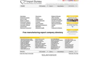 Importbureau.com(Importers) Screenshot