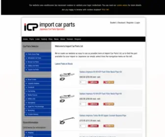 Importcarparts.co.uk(Import Car Parts Ltd) Screenshot