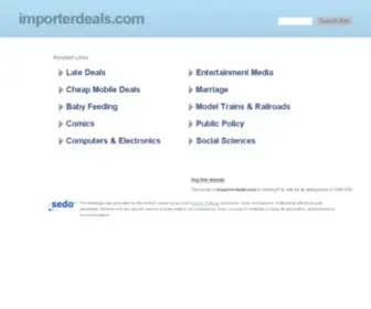 Importerdeals.com(Importerdeals) Screenshot