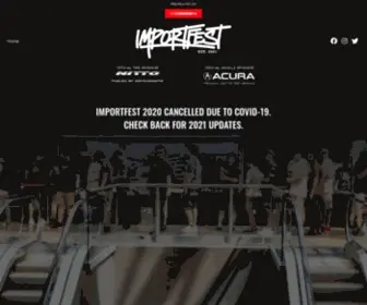 Importfest.com(Canada’s Largest Car Show) Screenshot