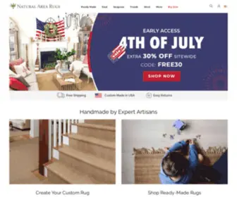 Importflooring.com(Shop Natural Fiber Rugs & Custom Carpets) Screenshot