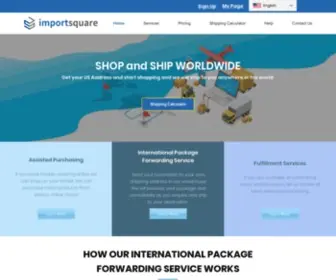 Importsquare.com(Consolidated Shipping) Screenshot