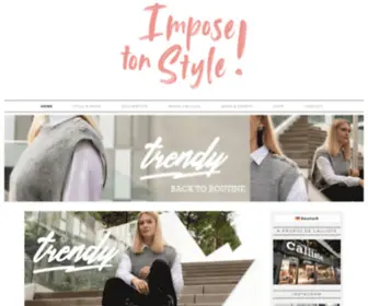 Imposetonstyle.lu(Le blog de Calliste) Screenshot