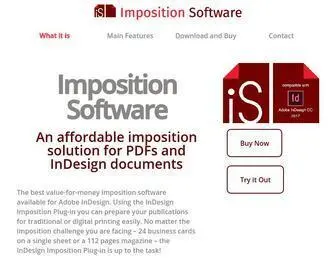 Impositionsoftware.com(Imposition Software) Screenshot