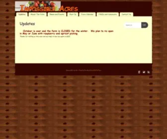 Impossibleacres.org(A small) Screenshot