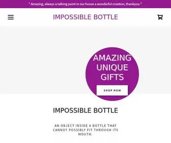 Impossiblebottle.com.au(Impossible bottle) Screenshot