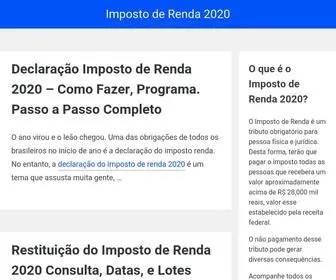 Impostoderenda2020.info(CONFIRA AGORA → Tudo que você precisa saber sobre o IMPOSTO DE RENDA 2020) Screenshot