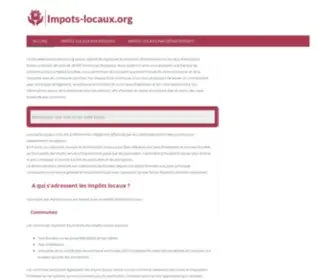 Impots-Locaux.org(Impôts) Screenshot