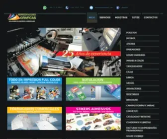 Imprentacr.com(Representaciones Graficas R.L) Screenshot