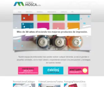 Imprentamosca.com.uy(Imprenta Mosca y Cia) Screenshot