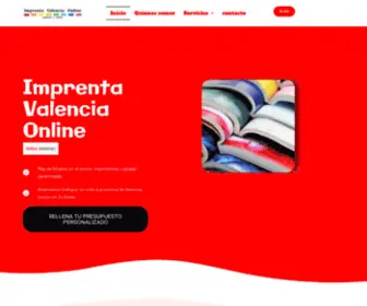 Imprentavalencia.online(IMPRENTA VALENCIA) Screenshot