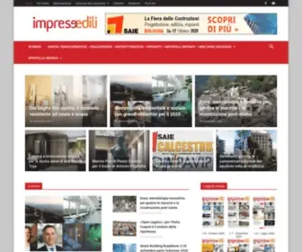 Impresedilinews.it(Imprese Edili) Screenshot