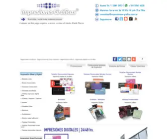 Impresiones-Grafica.com.ar(Impresiones Grafica) Screenshot