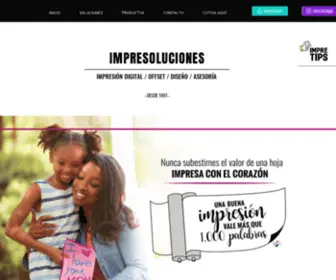 Impresolucionespma.com(Imprenta) Screenshot