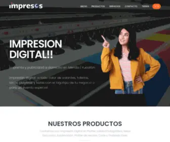 Impresoscaucel.com(Imprenta a Domicilio) Screenshot