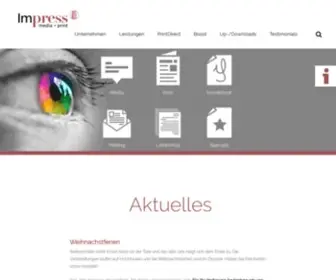 Impress.ch(Impress Spiegel AG) Screenshot