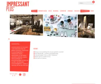 Impressantplus.be(Impressantplus Productiehuis) Screenshot