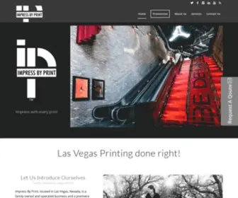 Impressbyprint.com(Las Vegas Printing) Screenshot