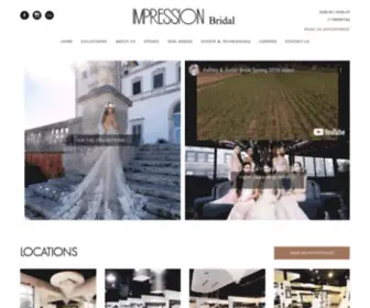 Impressionbridal.com(Impression Bridal Store) Screenshot