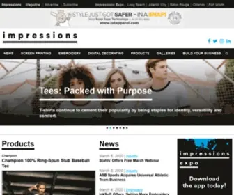 Impressionsmagazine.com(Impressions) Screenshot