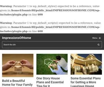 Impressionsofhome.com(Let Your Home Stand Out Among Millions) Screenshot