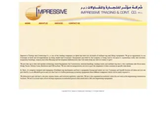 Impressivetrading.com(Impressive Trading and Contracting Co) Screenshot
