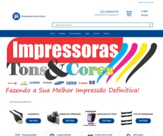 Impressorastonsecores.com.br(Impressoras tons e cores) Screenshot