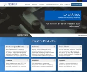 Impresurargentina.com.ar(Servicios) Screenshot