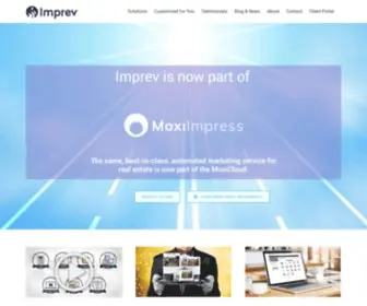 Imprev.com(Open real estate platform for residential brokerages) Screenshot