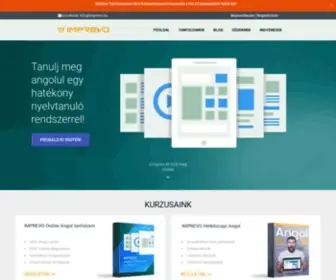 Imprevo.hu(Online Angol Könnyedén és Interaktívan) Screenshot