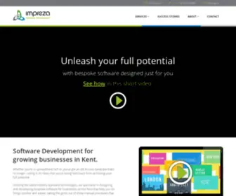 Impreza.software(Custom Software Development In Kent And The South East) Screenshot
