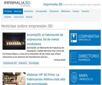 Imprimalia3D.com(Impresoras 3D) Screenshot