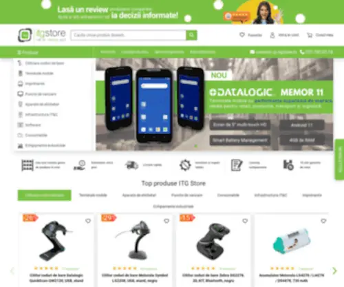 Imprimantetermice.ro(IT Genetics este furnizorul de tehnologie ce susține companiile să) Screenshot