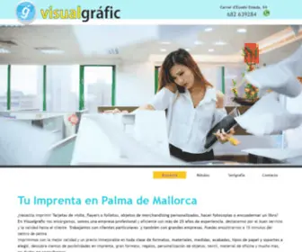 Imprimeenmallorca.com(VisualGráfic 2021 √) Screenshot