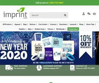 Imprint.com(Buy Custom Rubber Bracelets) Screenshot
