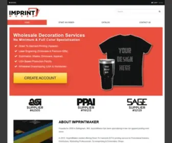 Imprintmaker.com(Custom t) Screenshot