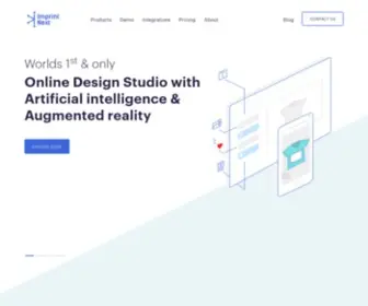 Imprintnext.com(Web-to-Print, Product Designer Tool) Screenshot