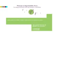 Improbability.com(Improbability press) Screenshot