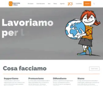 Improntaetica.org(Lavoriamo per la sostenibilità) Screenshot
