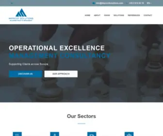 Improofsolutions.com(Operational Excellence) Screenshot