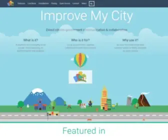 Improve-MY-City.com(Improve My City) Screenshot